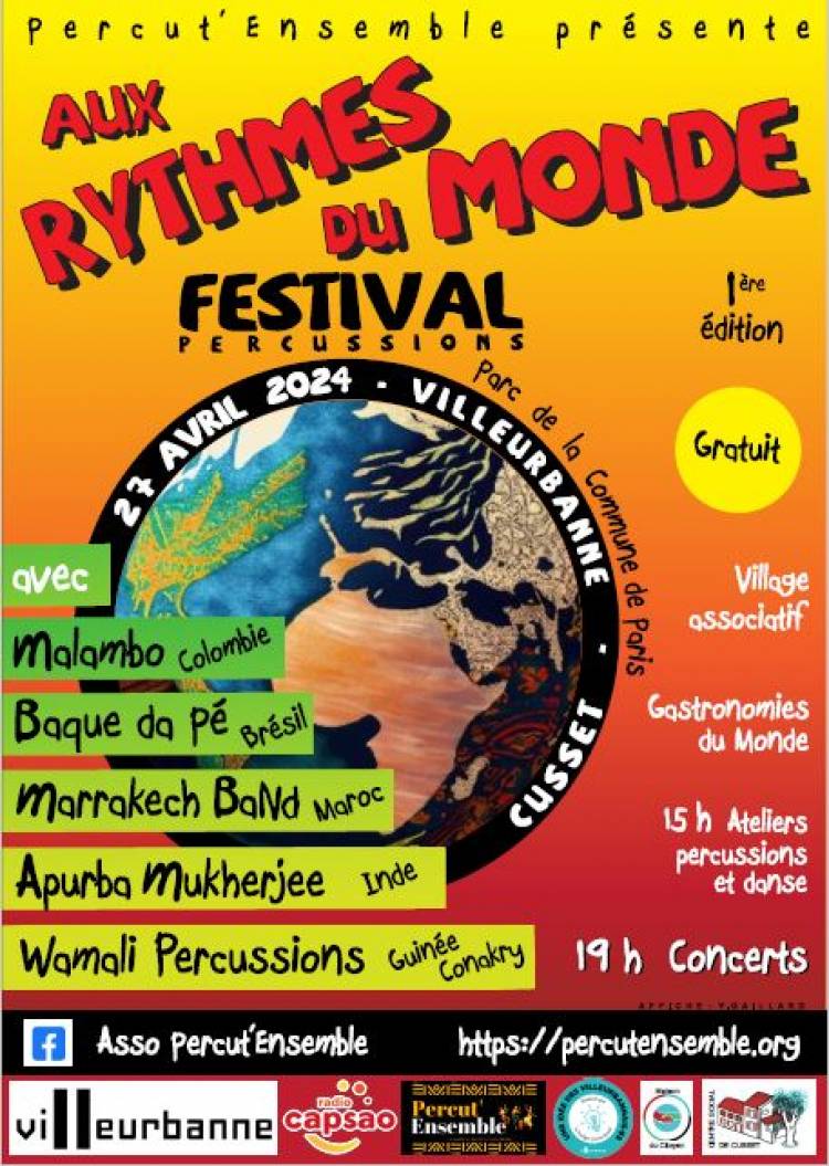 Aux rythmes du monde, un festival de percussions du monde